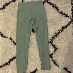 Lulu Lemon Align Light Green Leggings